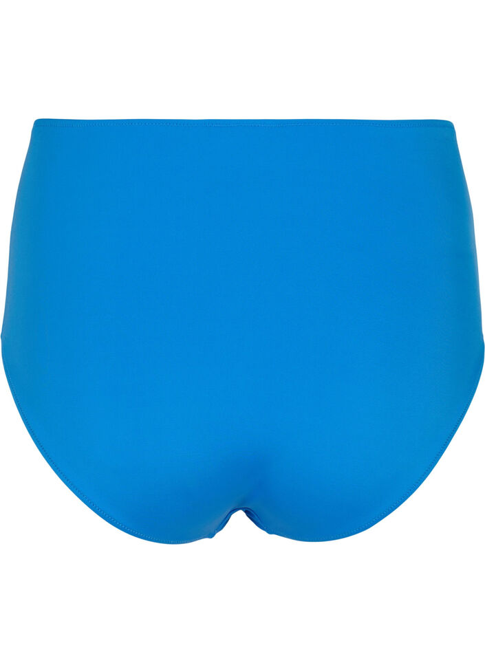 Bikinibunn med høy midje, Blå, Packshot image number 1