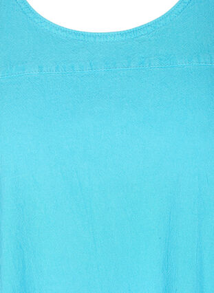 Bomullskjole uten ermer, River Blue, Packshot image number 2