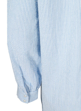 Lang stripete skjorte i bomull, Skyway Stripe, Packshot image number 3