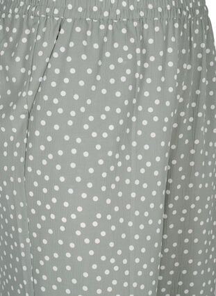 Zizzi FLASH - Bukse med trykk og lommer, Iceberg Green Dot, Packshot image number 2