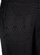 Bukser med strukturmønster, Black, Packshot image number 2