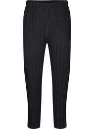 Loungebukser med lommer, Black Melange
