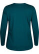 Treningsgenser med lange ermer, Deep Teal, Packshot image number 1