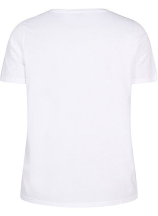 FLASH - T-skjorte med motiv, Bright White, Packshot image number 1