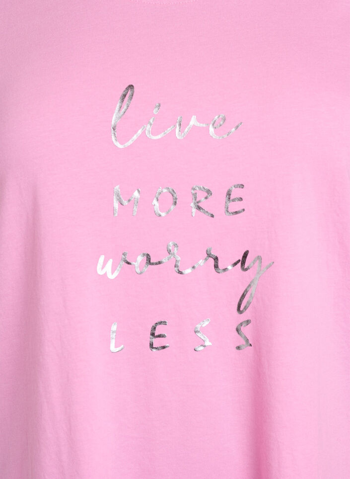 FLASH - T-skjorte med motiv, Rosa, Packshot