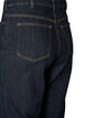 Straight fit Kiana jeans med h&oslash;y midje, Bl&aring;, Packshot image number 3