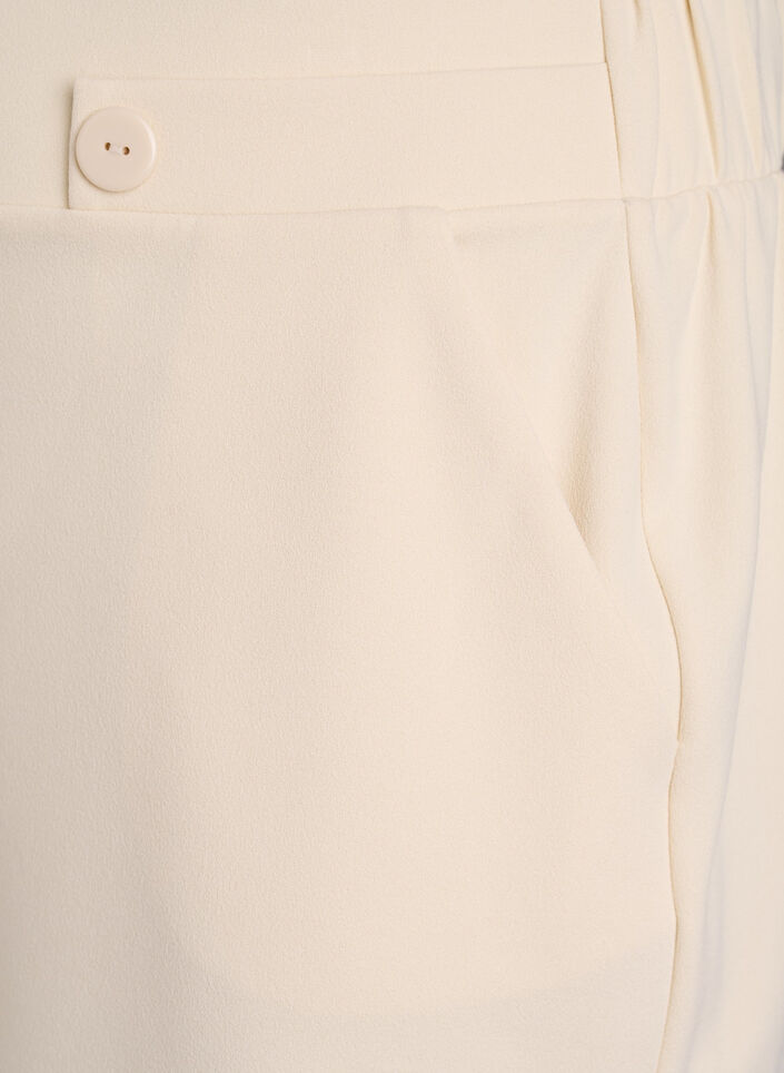 Shorts med lommer og l&oslash;s passform, Beige, Packshot image number 2