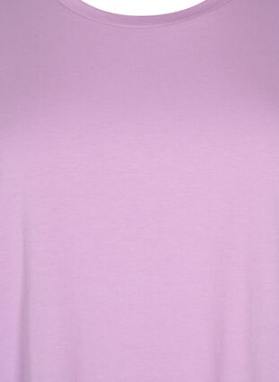 T-skjorte i bomull med 2/4-ermer, Lupine, Packshot image number 2