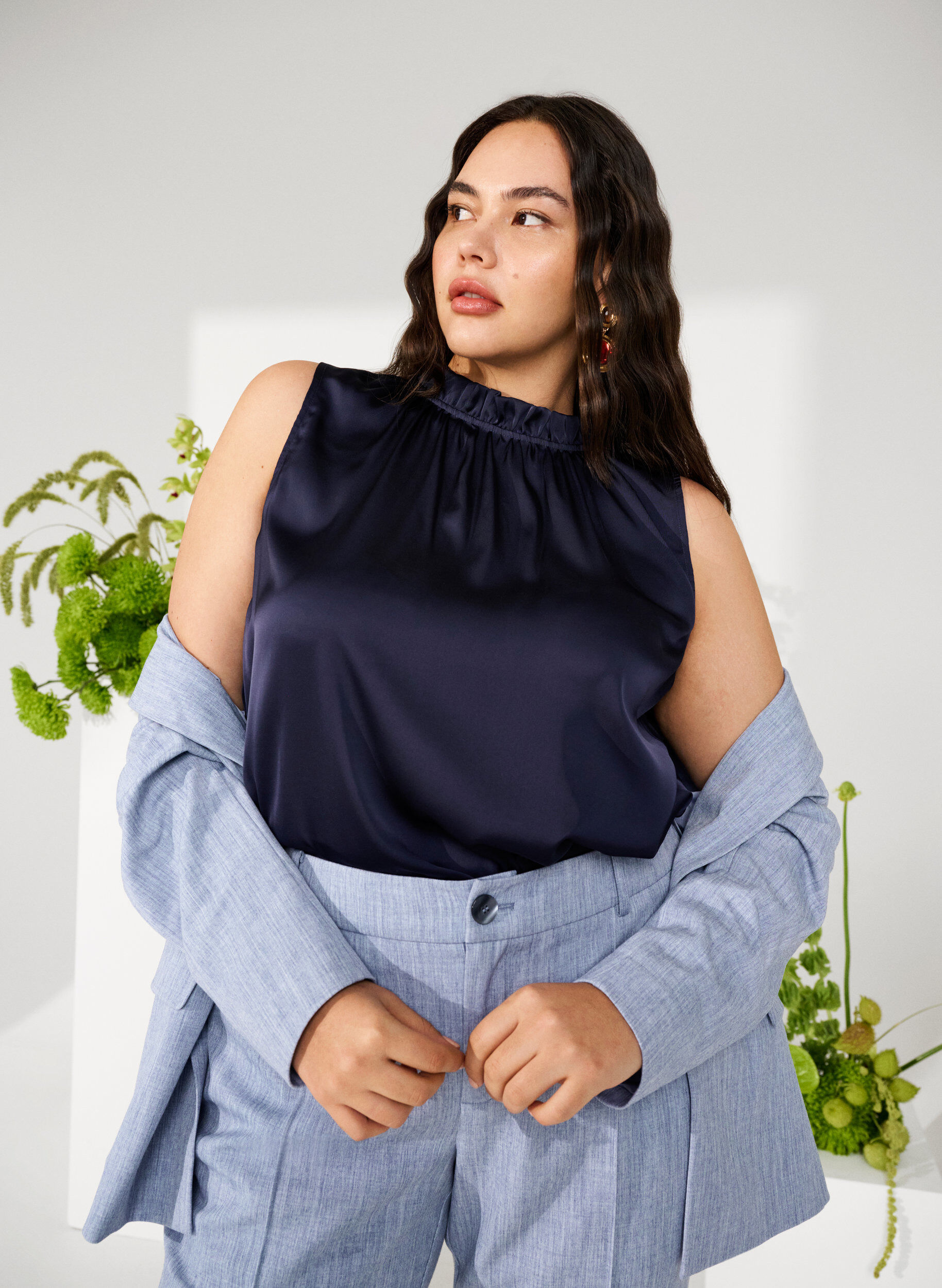 Zizzi Ermel&oslash;s festtopp i sateng, Night Sky, Image image number 0