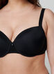 Formstøpt bh med mesh, Svart, Model image number 3