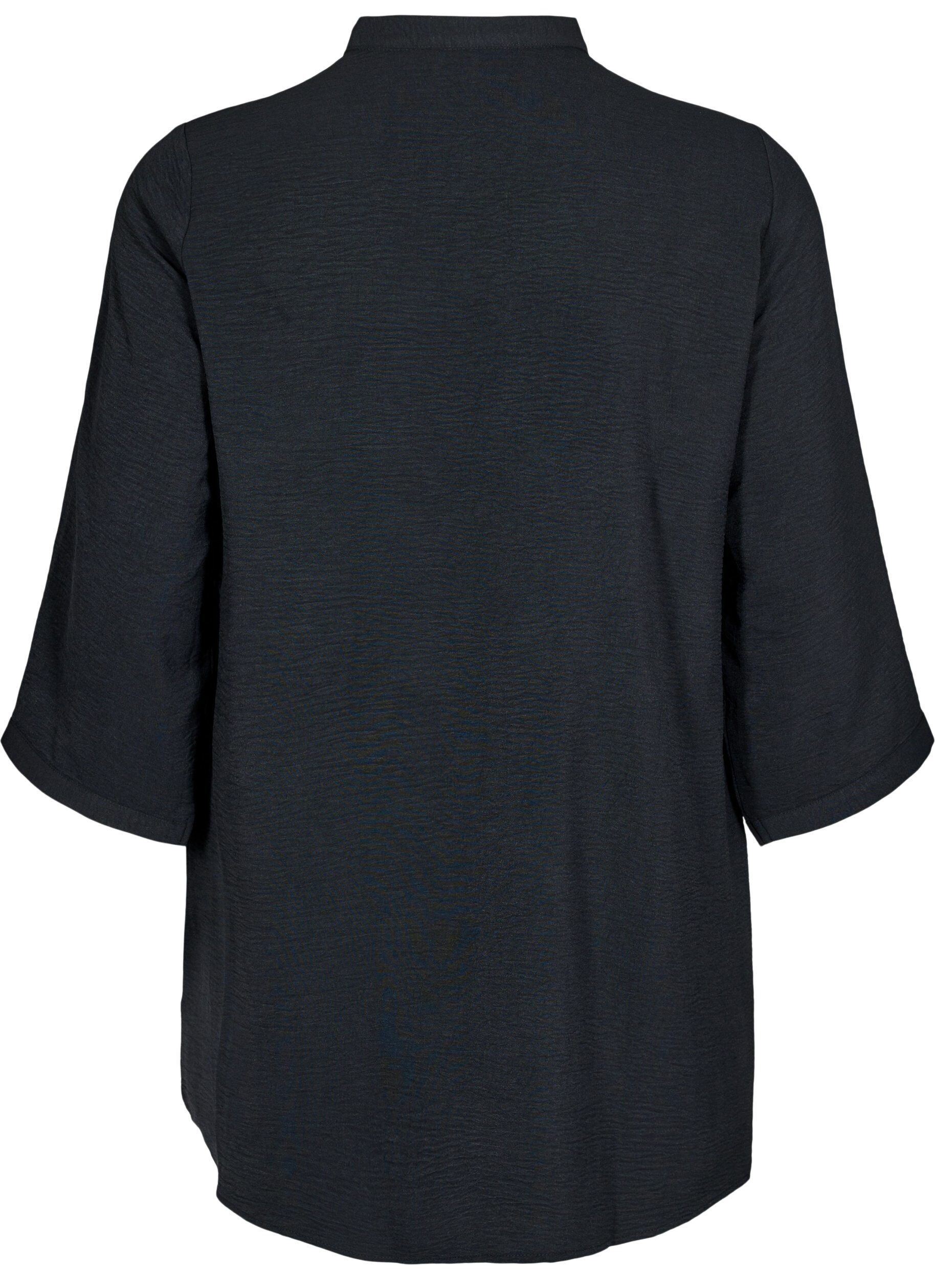 ZizziTunika med 3/4-ermer, Svart, Packshot image number 1