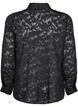 Jacquard-skjorte med knapper, Black, Packshot image number 1