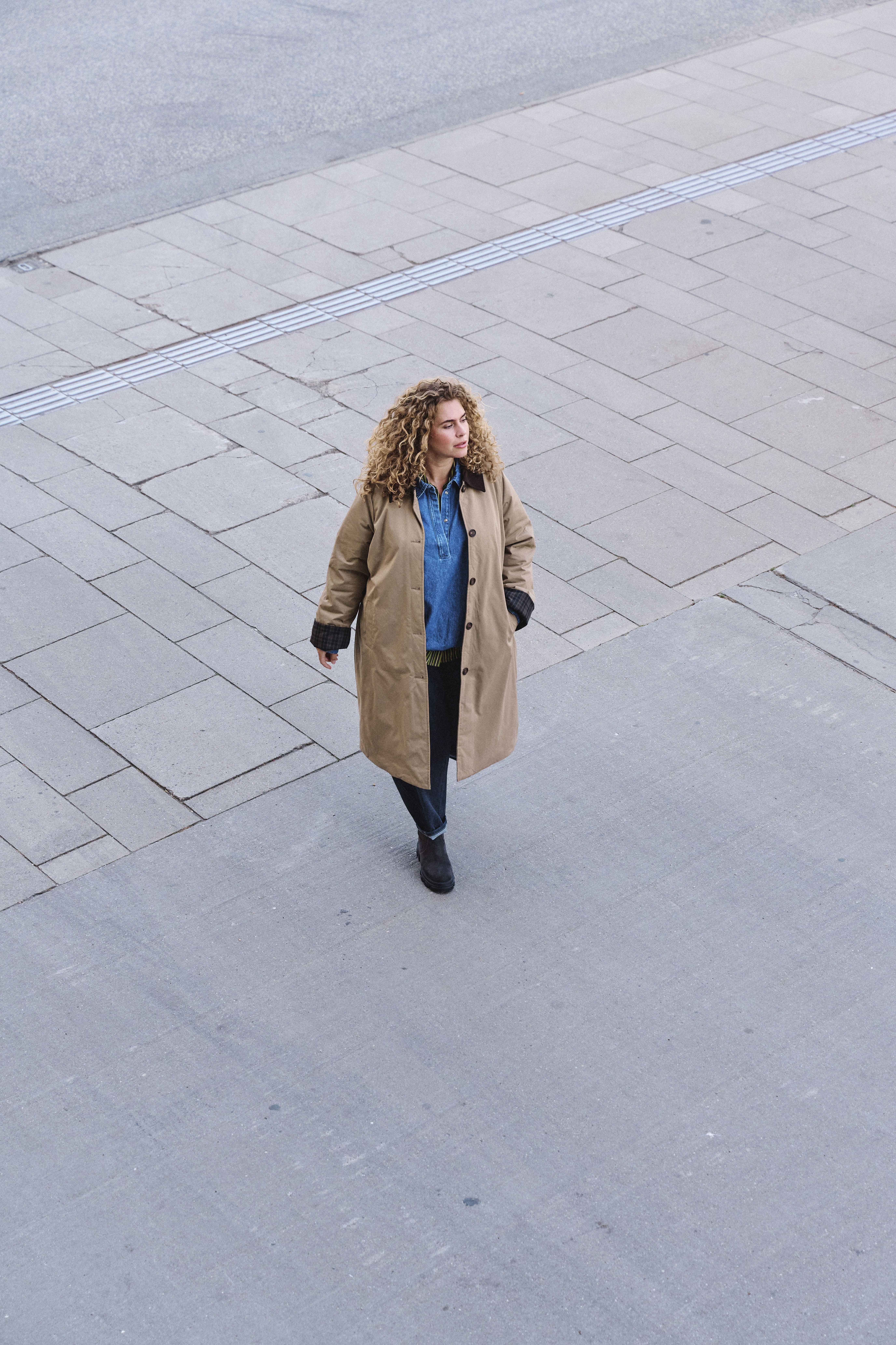 ZizziAvslappet denim med attitude, , Model