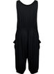 Ermeløs jumpsuit med lommer, Black, Packshot image number 1
