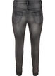 Super slim Amy jeans med høyt liv, Dark Grey Denim, Packshot image number 1