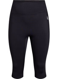CORE, Squatsikre 3/4 treningsleggings med lomme, Black