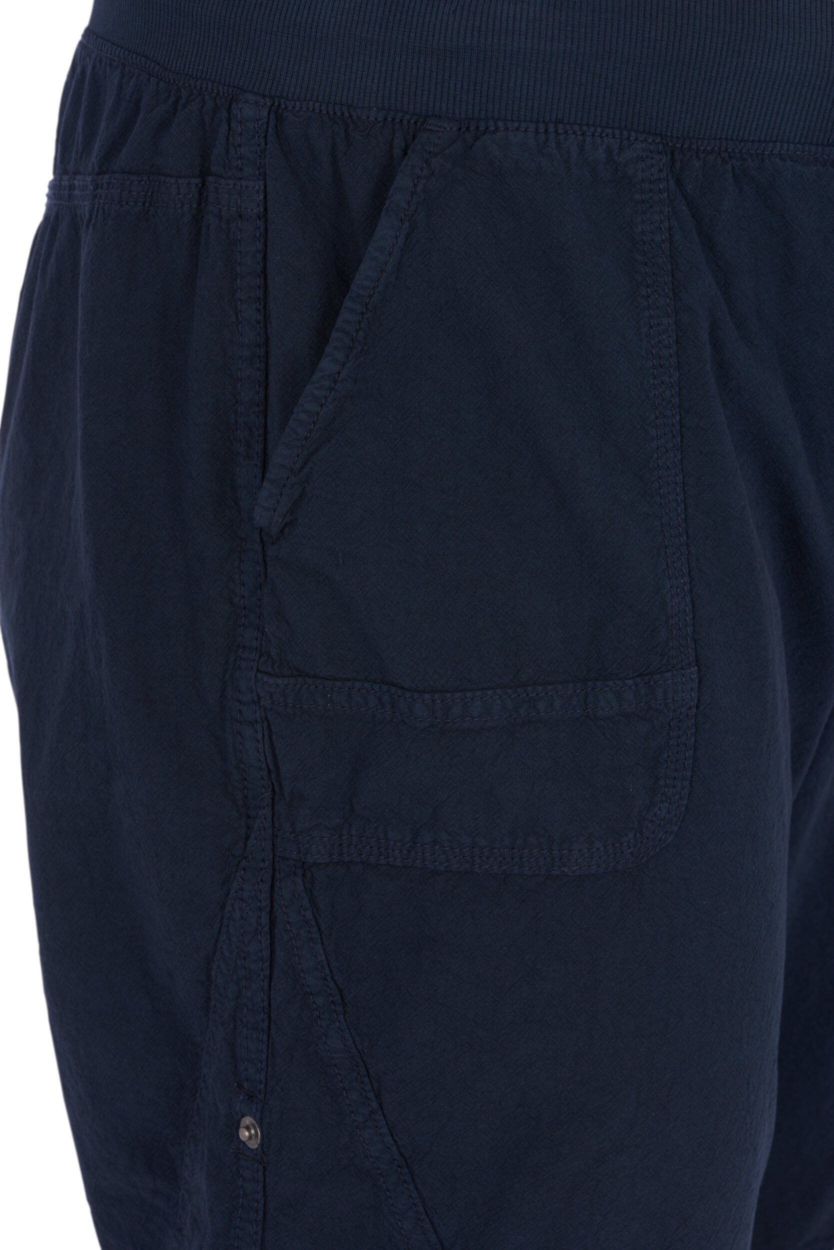 ZizziL&oslash;s shorts av bomull med lommer, Bl&aring;, Packshot image number 2