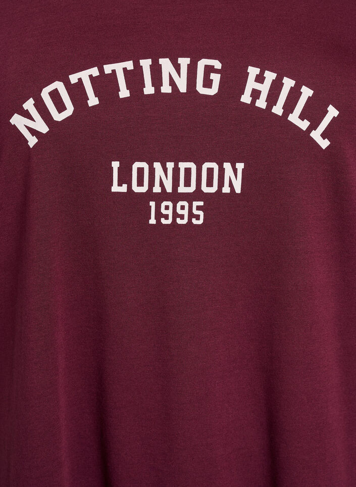 FLASH - T-skjorte med trykk, R&oslash;d, Packshot image number 2