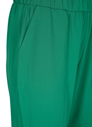 Slengbukser med lommer, Verdant Green, Packshot image number 2
