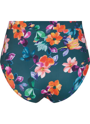 Bikinibukser med utskrift og høy midje, Meave Print, Packshot image number 1