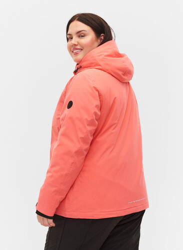 Skijakke med justerbar bunn og hette, Dubarry, Model image number 1