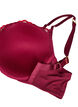 Formstøpt BH med broderi, Rød, Packshot image number 3