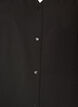 Skjortebluse med 1/2 ermer, Svart, Packshot image number 2