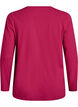 Basis jersey topp med lange ermer, Rosa, Packshot image number 1