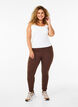 Fôret tights i bomull, Brun, Model image number 0