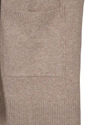 Melert strikket cardigan med lommer, Fungi Mel., Packshot image number 2