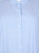 Lang stripete bomullsskjorte, Light Blue Stripe, Packshot image number 2