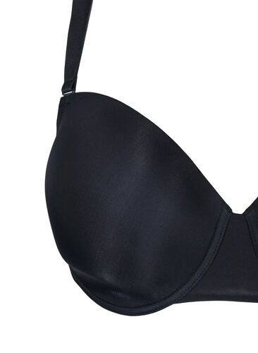 BH med bøyle og blondetygg, Black, Packshot image number 2
