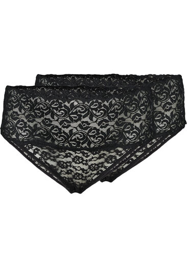 2 stk. blondetruser, Black, Packshot image number 0