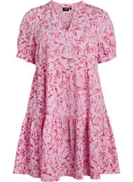 FLASH - Kort A-linje kjole, Lilla