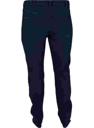 Ekstra slim Sanna jeans med normal høyde i livet, Dark blue, Packshot image number 1