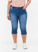 Amy capribukser med h&oslash;yt liv og super slim fit, Bl&aring;, Model image number 3