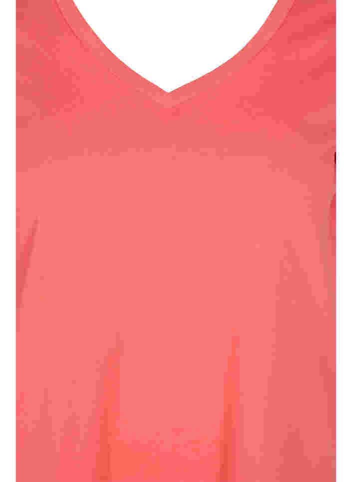 Basis T-skjorter i bomull 2 stk., Navy B/Dubarry, Packshot image number 3