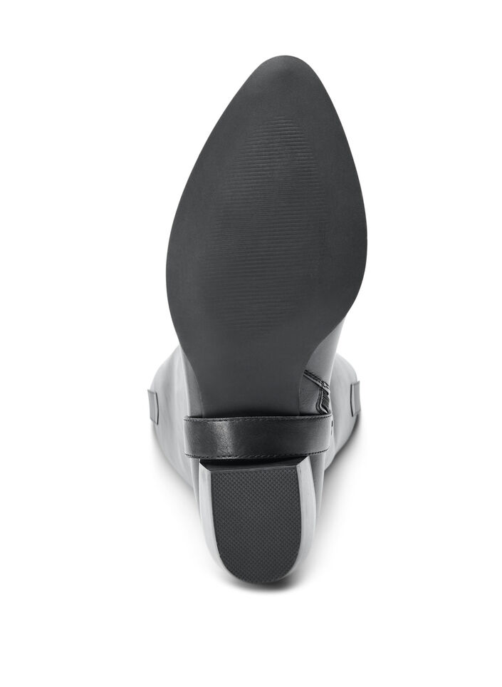 Lang st&oslash;vel med avtakbar skaft, Svart, Packshot image number 5