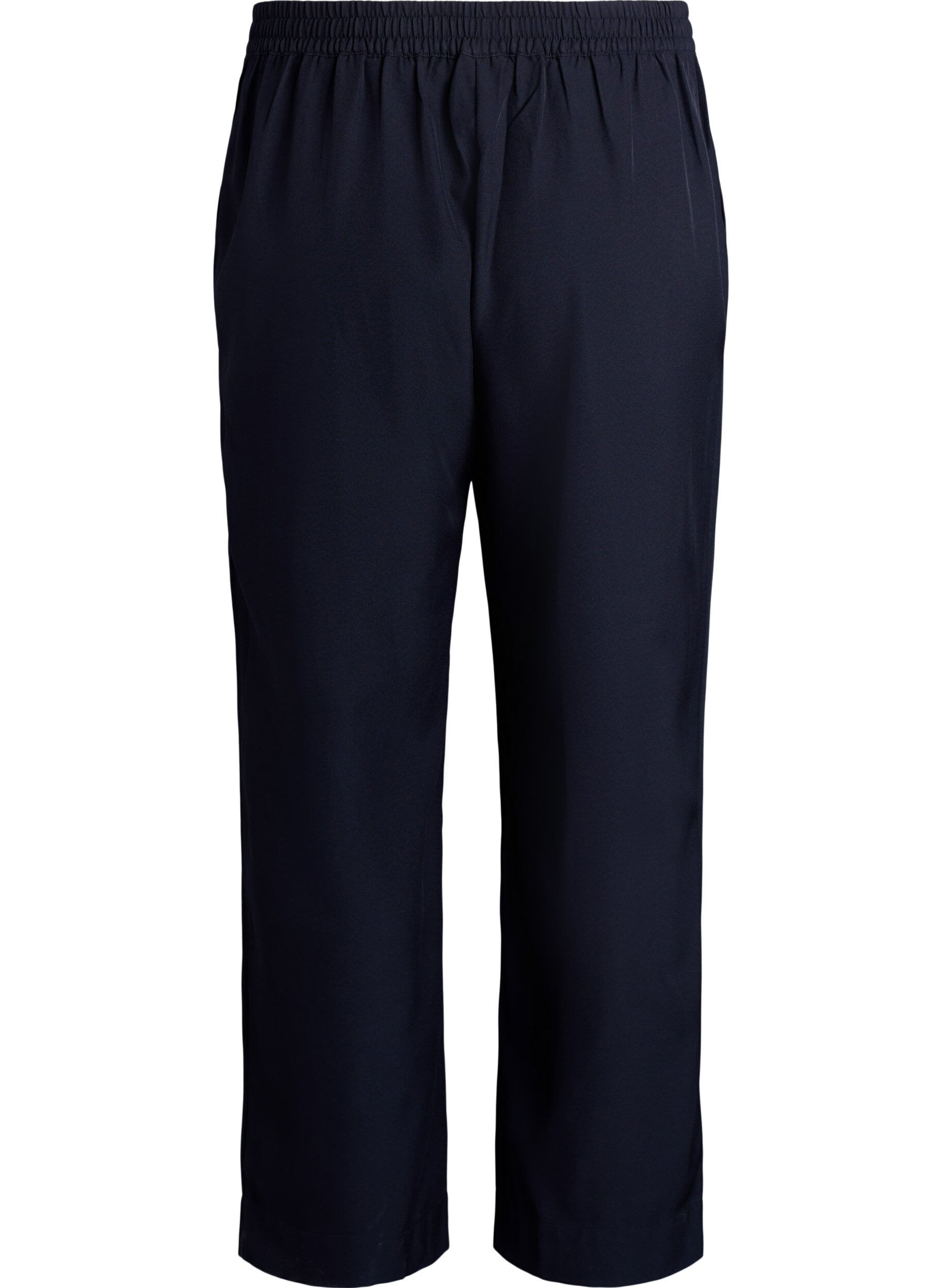 Zizzi FLASH - Loose bukser med lommer, Svart, Packshot image number 1