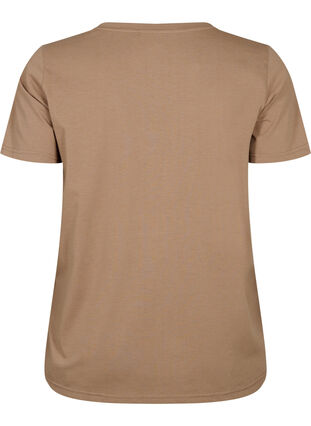 Kortermet T-skjorte med V-hals, Baribou, Packshot image number 1