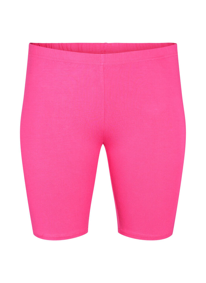 Ensfargede standard sykkelshorts, Rosa, Packshot image number 0