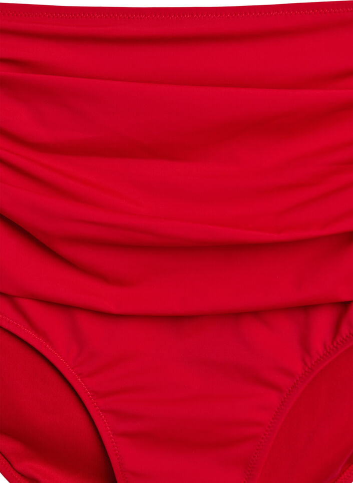 Bikinitruse med h&oslash;y midje, R&oslash;d, Packshot image number 2
