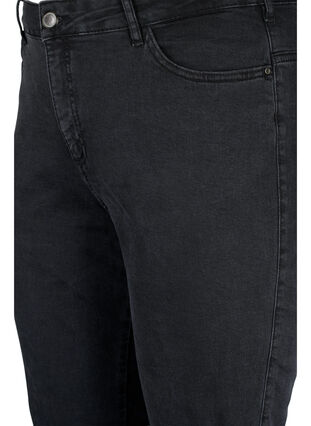 Ellen bootcut jeans med høyt liv, Grey Denim, Packshot image number 2