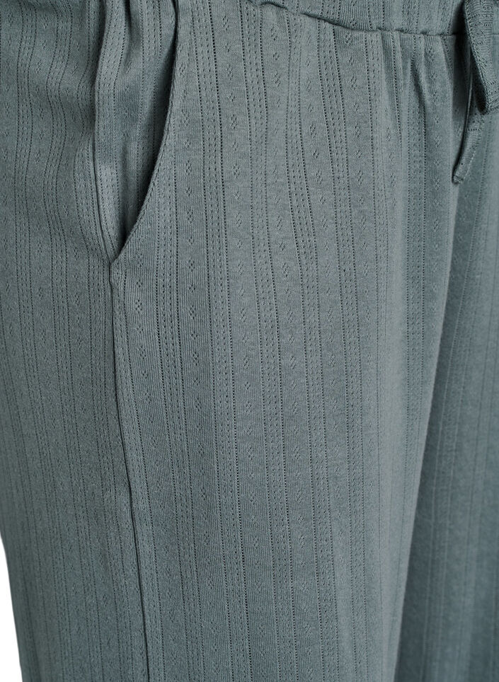 Bomullsnattbukser, Grønn, Packshot image number 2