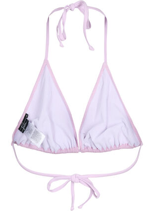 Trekantbikini med kreppet struktur, Orchid Bouquet, Packshot image number 1