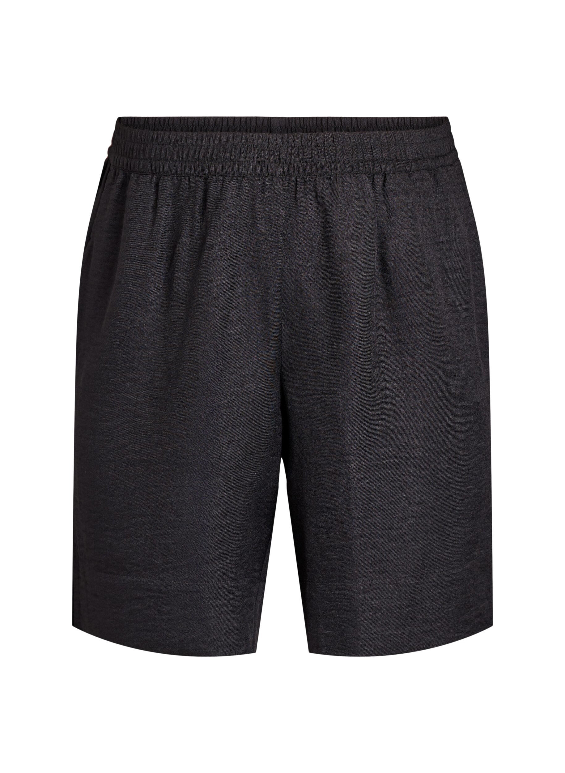 Shorts med lommer og h&oslash;y midje