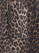 Spencerkjole med lommer og leopardmønster, Brun, Packshot image number 3