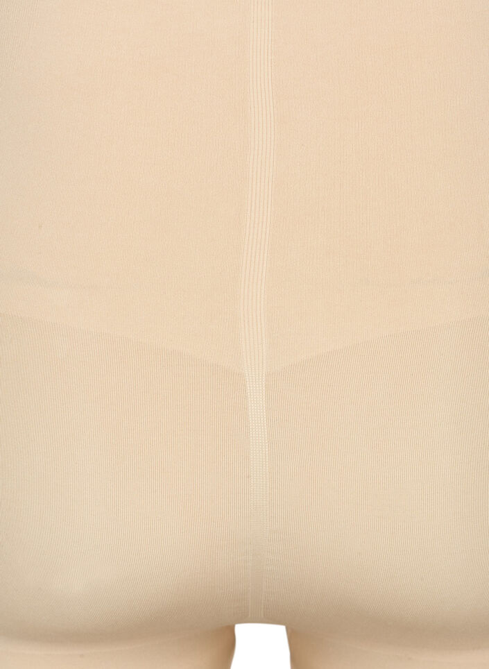 Shapewear shorts med h&oslash;yt liv, Beige, Packshot