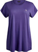 Lang trengings T-skjorte, Lilla, Packshot image number 0
