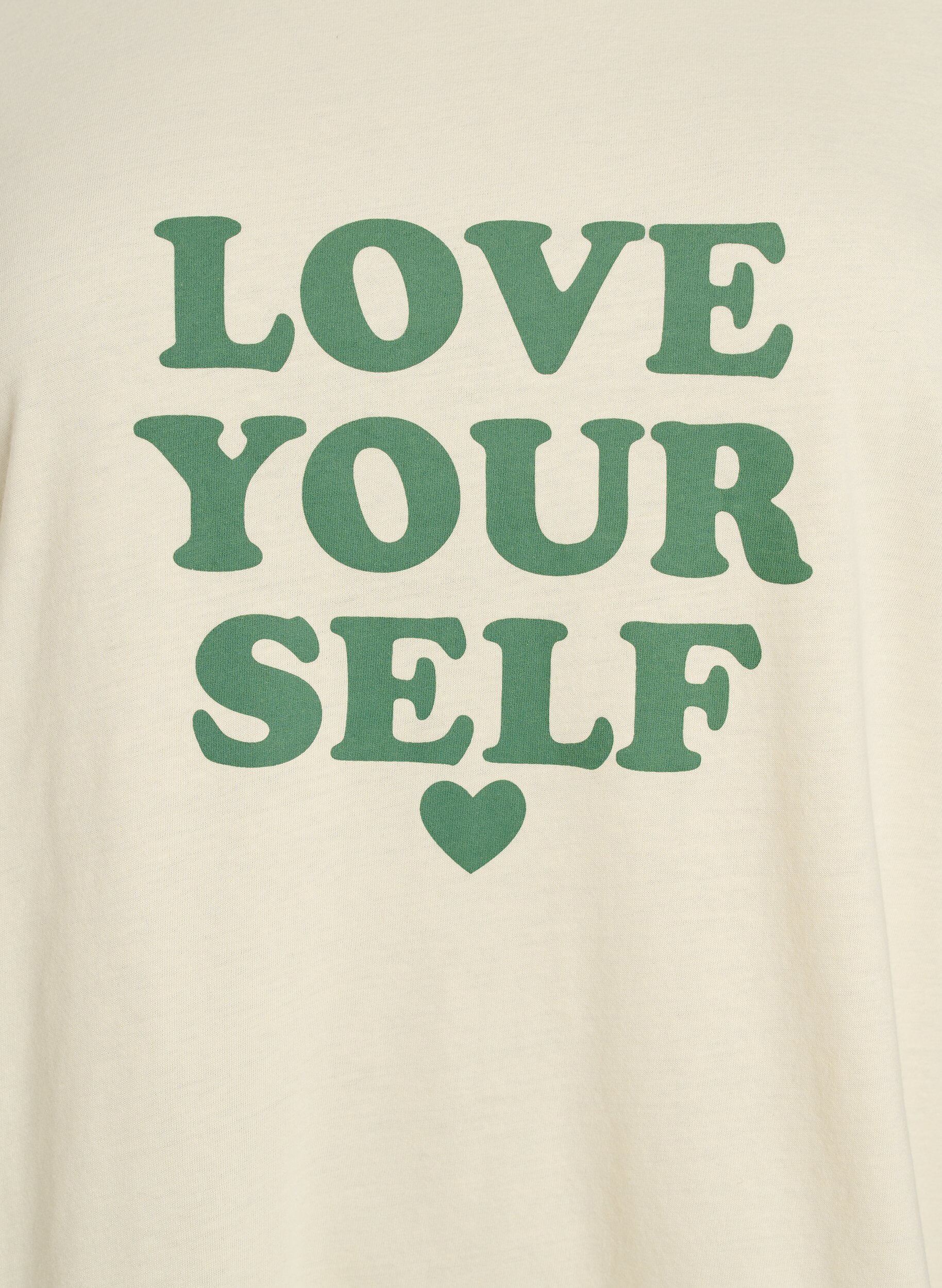 Zizzi T-skjorte med trykk, Gul, Packshot image number 2